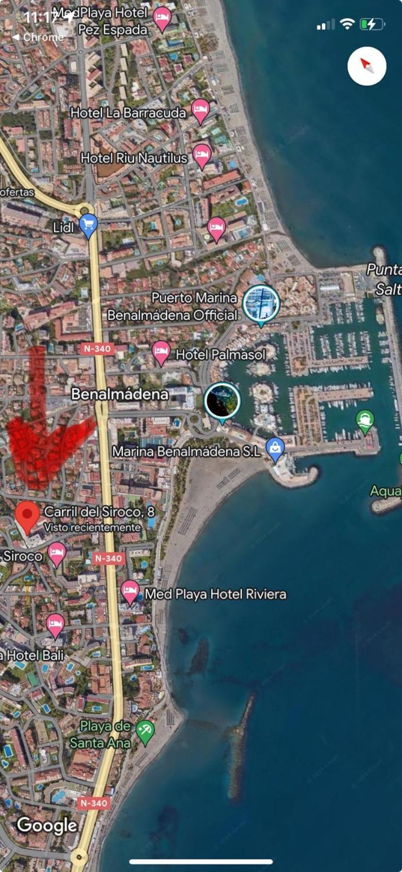 Benalmadena Playa, 3 Dormitorios Экстерьер фото